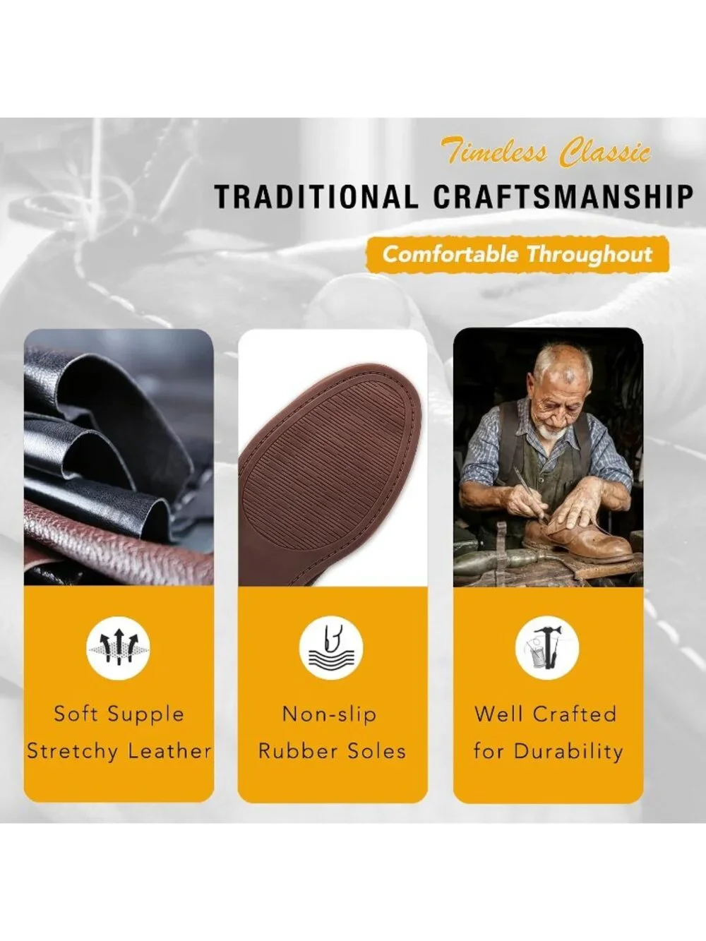 Women's Bronze Leather Comfortable Penny Loafers Slip On Casual Walking Shoes